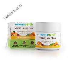 Mamaearth ubtan face mask for skin lightening  brightening (100ml)